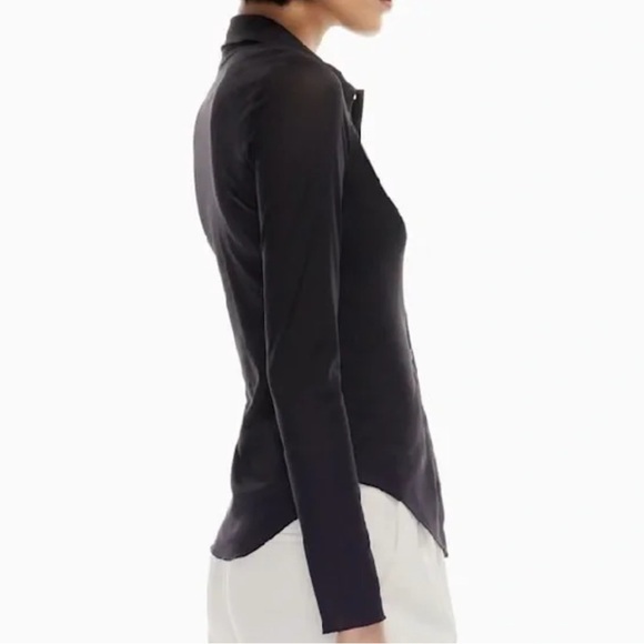 Wilfred Pose Button Down Shirt Size XS - Picture 2 of 8